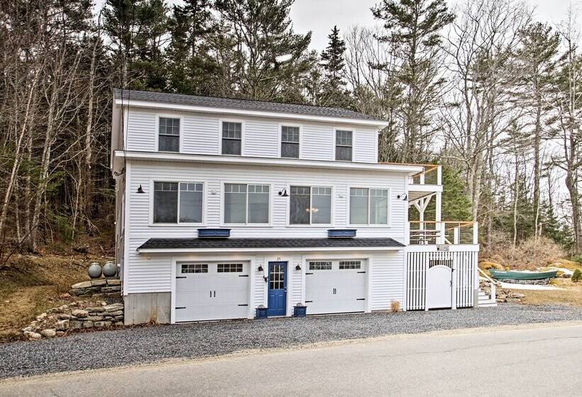 Boothbay Harbor Beach House By Park & Restaurants!