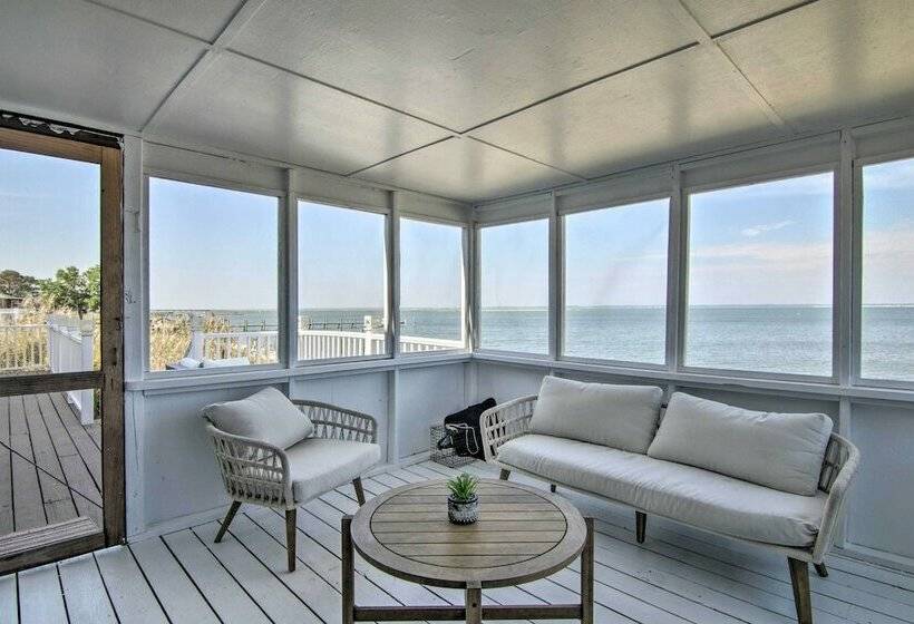Brant Point Waterfront Bungalow W/ Deck & Views!