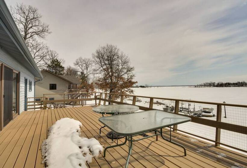 Breezy Point House W/ Dock On Pelican Lake!