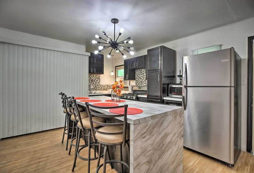 Sauk Village Ranch Home W/ Yard + Fireplace!