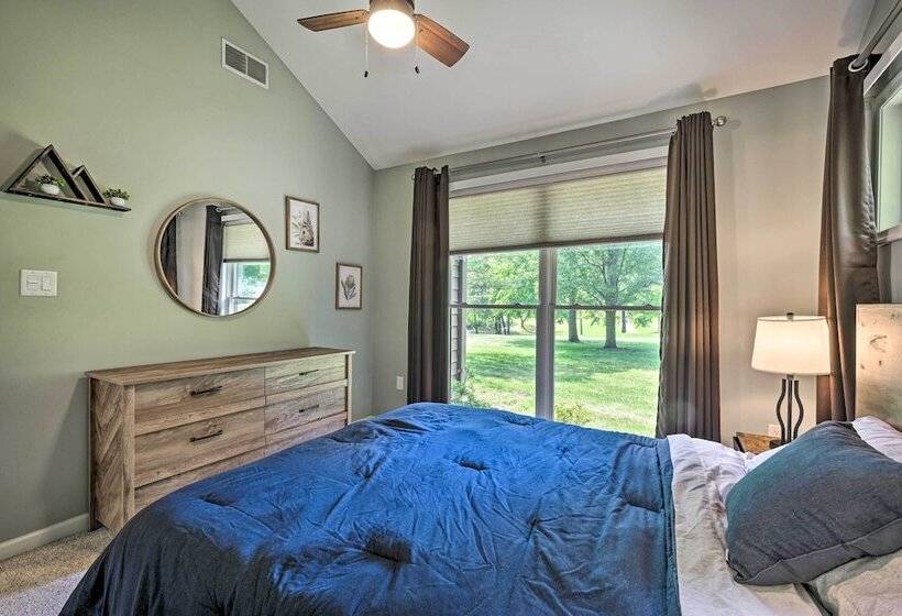 Chic Hedgesville Cabin W/ Golf Course Views!