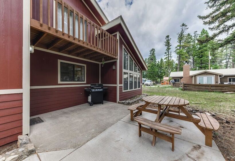 Cloudcroft Mtn Home W/ Patio, Walk To Golf Course!