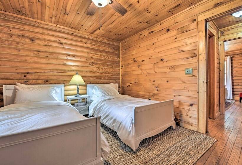 Cozy Blue Ridge Mountain Cabin On 18 Acre Lot