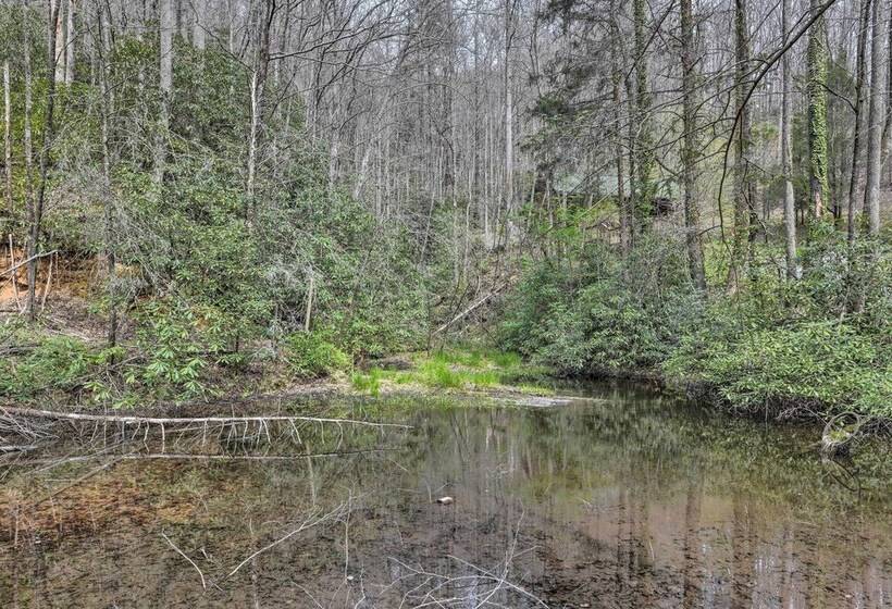 Cozy Blue Ridge Mountain Cabin On 18 Acre Lot