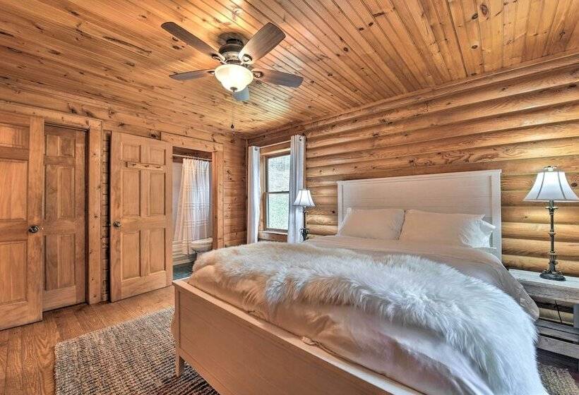 Cozy Blue Ridge Mountain Cabin On 18 Acre Lot