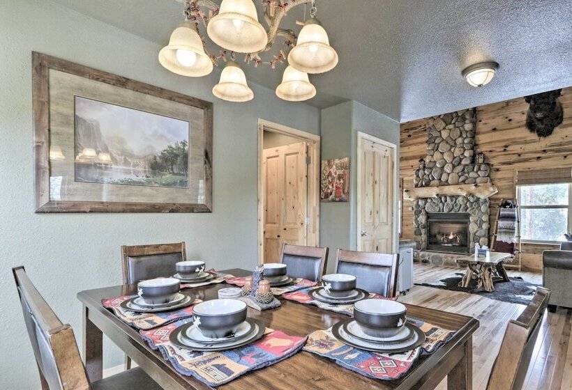 Cozy Heber Overgaard Cabin W/ Fire Pit, Game Room!