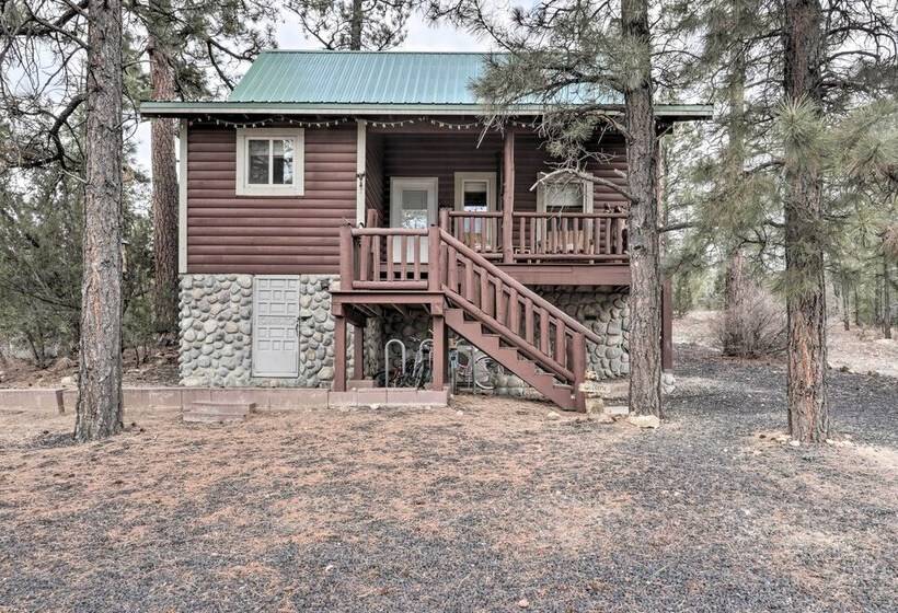 Cozy Heber Overgaard Cabin W/ Fire Pit, Game Room!