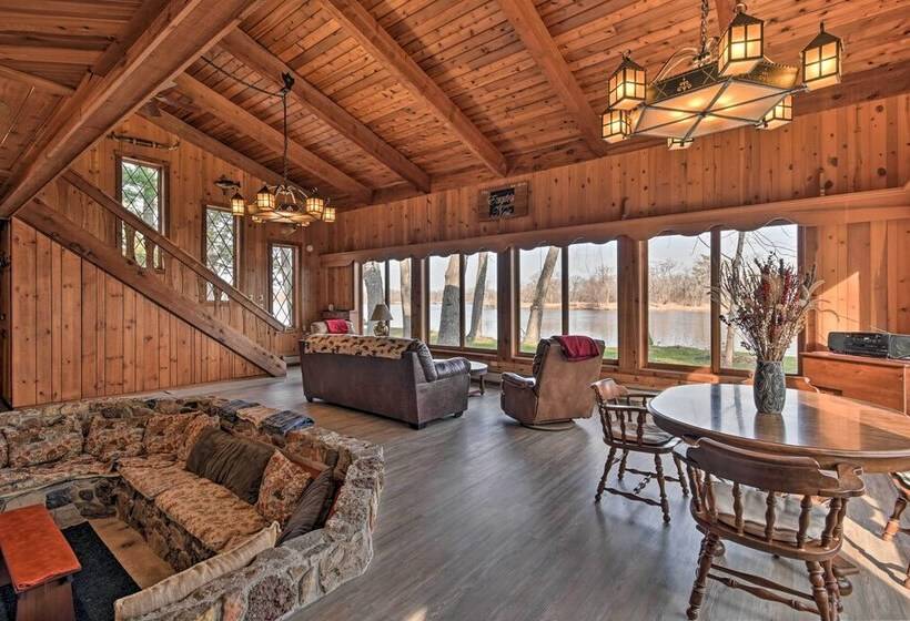 Eagles Nest   Baraboo Cabin On Wisconsin River!