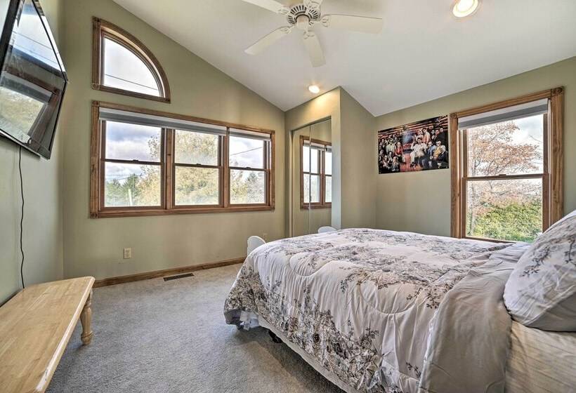 East Tawas Home W/ Patio, Lake Huron On Site