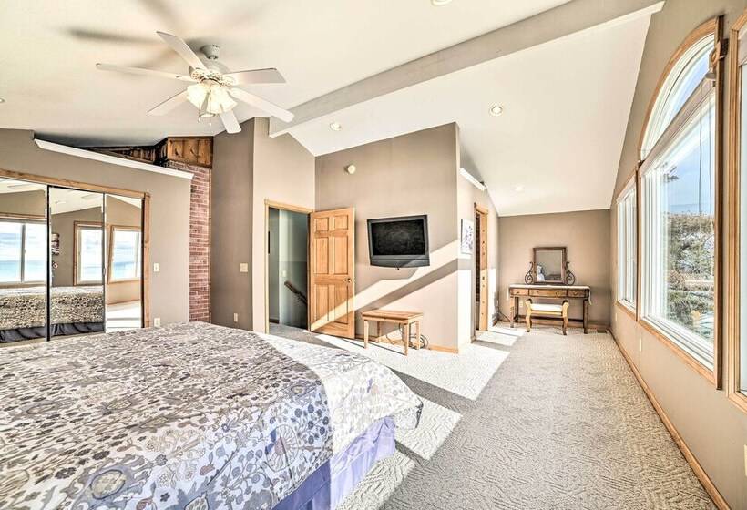 East Tawas Home W/ Patio, Lake Huron On Site