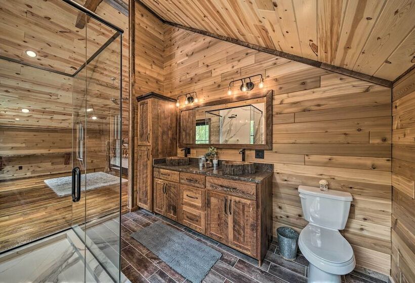 Galena Cabin W/ Wraparound Porch & Game Room!