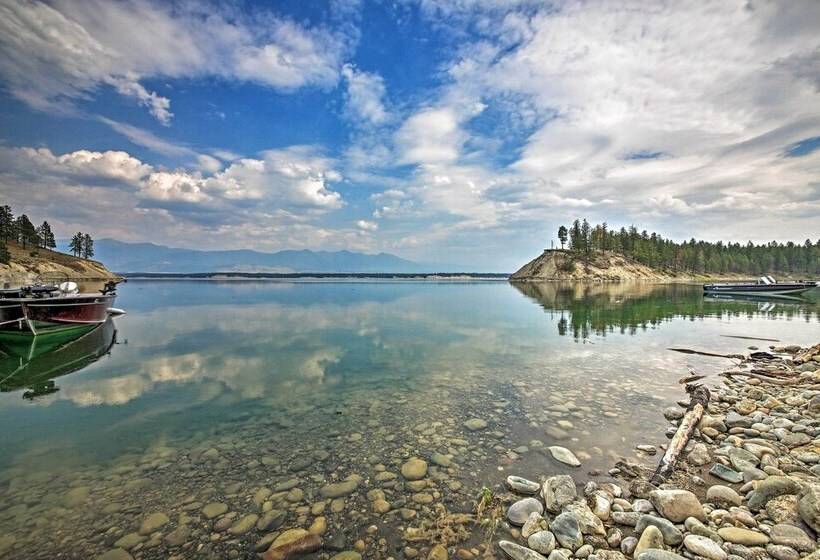 Hilltop Cabin Retreat By Lake Koocanusa!