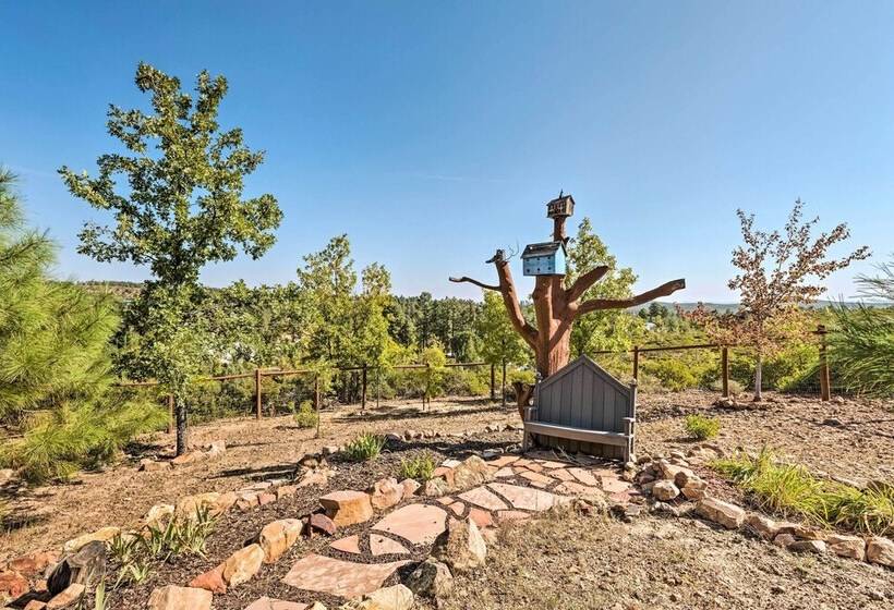 Fireplace, Sledding Paths: Show Low Haven