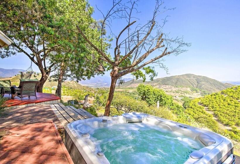 Hilltop Home In Wine Country W/ Hot Tub & Views!