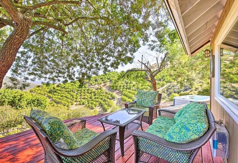 Hilltop Home In Wine Country W/ Hot Tub & Views!