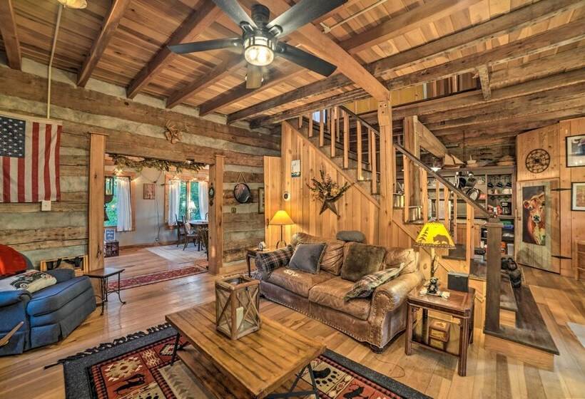 Historic Cabin W/ Stunning Kentucky Lake View