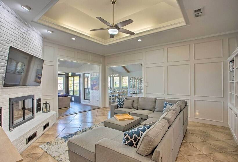 Idyllic Lakefront Retreat W/ Dock & Boat House!