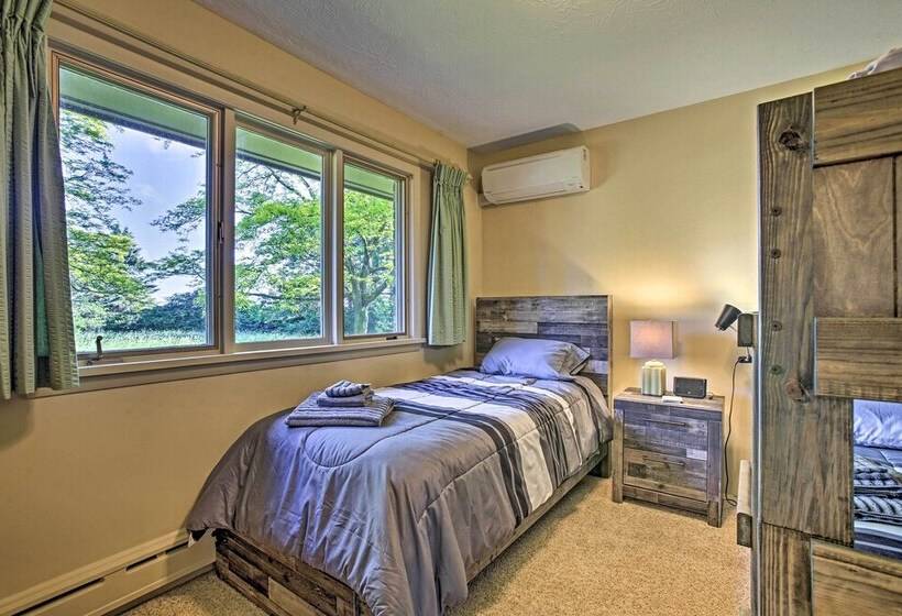 Game Room & Deck: Spacious Traverse City Home!