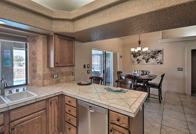 Lake Havasu Home W/ Heated Pool, Spa & Mtn Views!