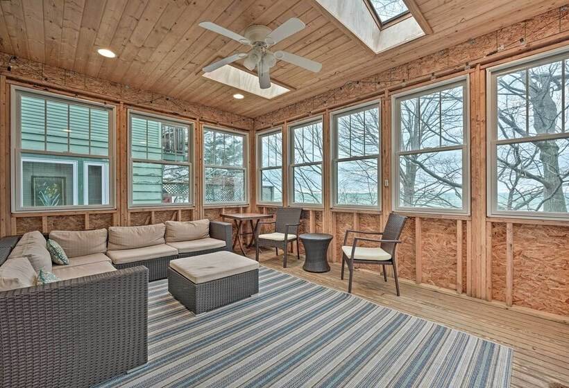 Lake Michigan Waterfront Home: 1 Mile To Downtown!