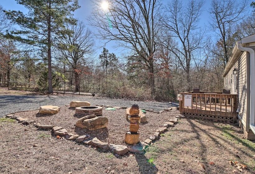Lakefront Greers Ferry Cabin W/ Covered Boat Slip!