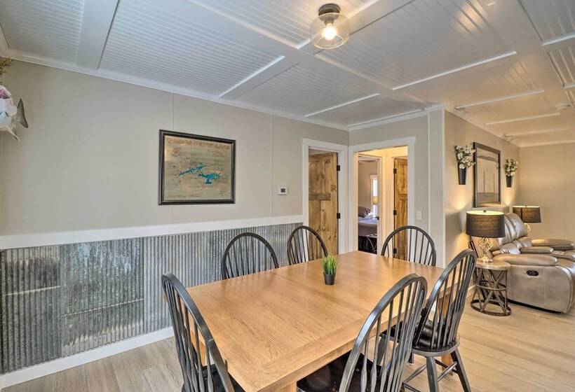 Lakefront Greers Ferry Cabin W/ Covered Boat Slip!