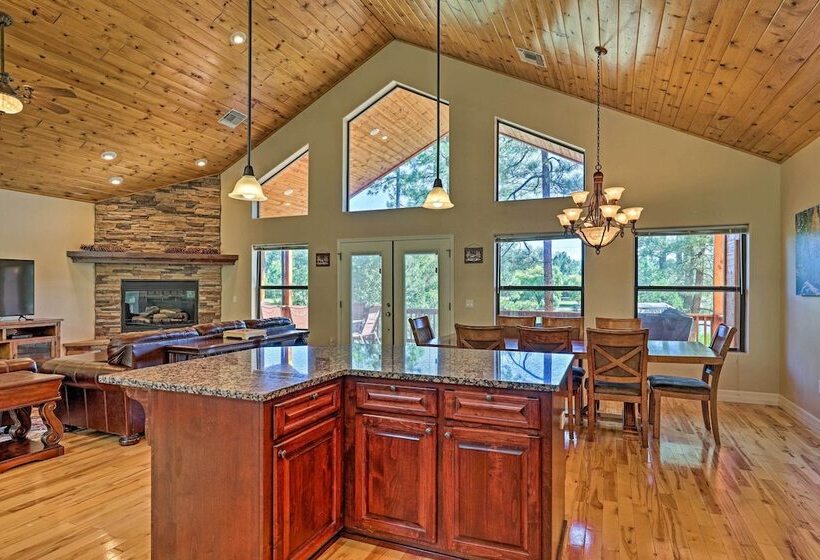 Serene Lakeside Cabin W/ Decks + Edler Lake Views!