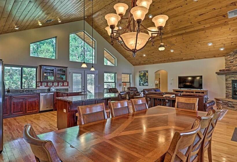 Serene Lakeside Cabin W/ Decks + Edler Lake Views!