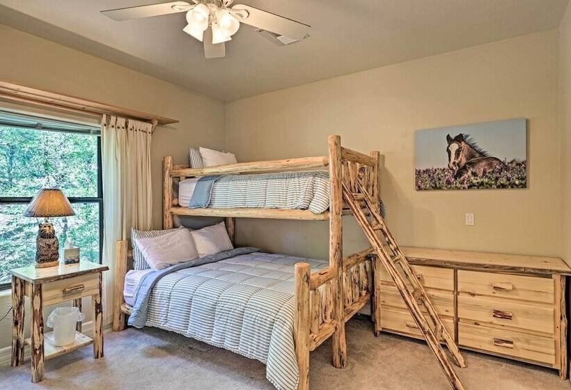 Serene Lakeside Cabin W/ Decks + Edler Lake Views!