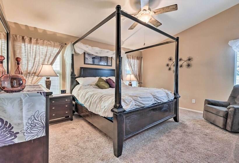 Maricopa Home W/ Swim Up Bar, Heated Pool & Slide