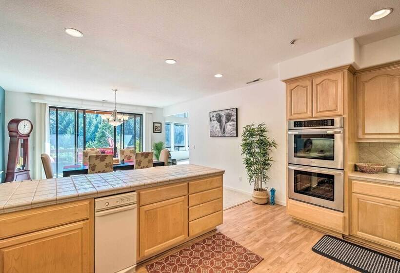 Deck & Views: Lush A Frame Cabin In Pioneer!