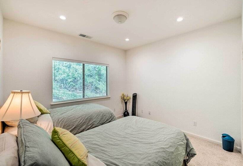 Deck & Views: Lush A Frame Cabin In Pioneer!