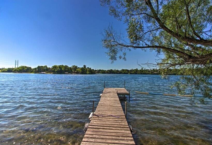 Dock, Hot Tub & Game Room: Luxe Lake Latoka Home