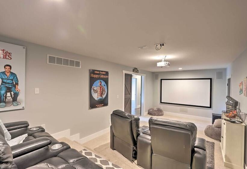 Boat Dock & Fire Pit: Luxe Osage Beach Lake House!