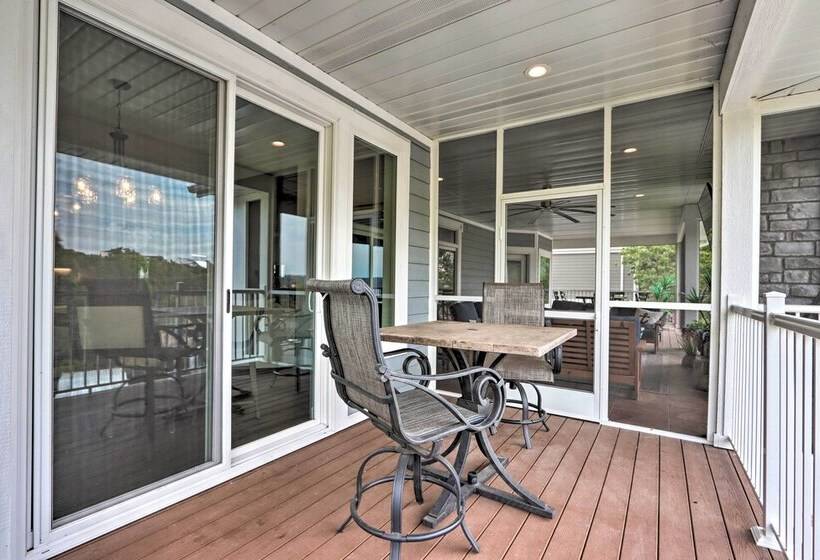 Boat Dock & Fire Pit: Luxe Osage Beach Lake House!