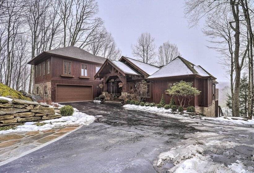 Luxe Beech Mtn Cabin W/ Hot Tub: 2 Mi To Skiing!