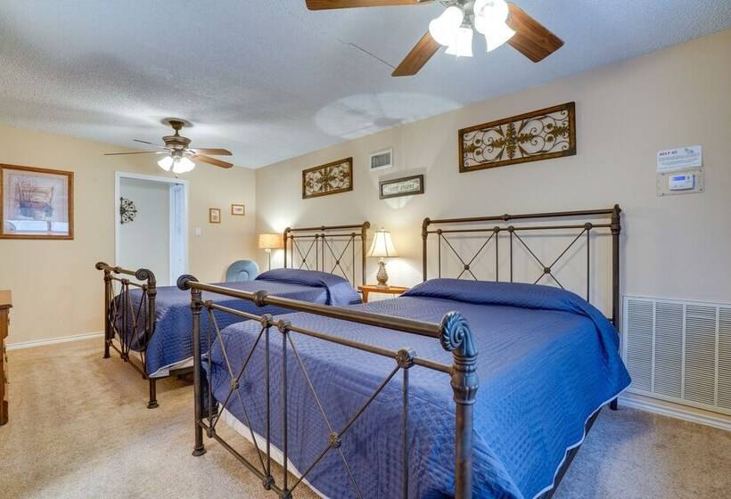 Deck & Gas Grill: Riverfront Mcqueeney Duplex