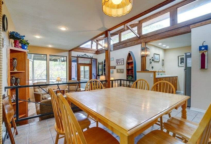 Deck & Gas Grill: Riverfront Mcqueeney Duplex