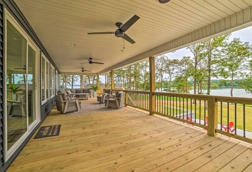 Modern Kentucky Lake Home W/ Deck, Dock, View