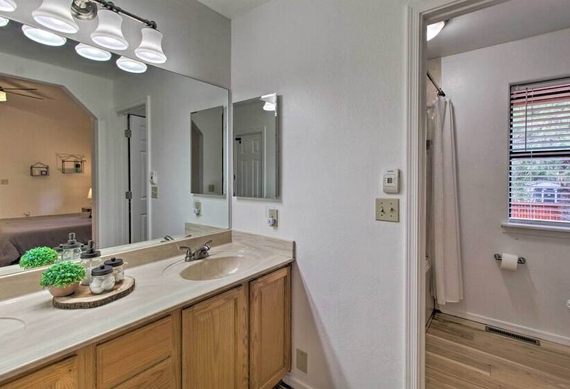 Modern Pinetop Cabin W/ Game Area, Deck + Fire Pit