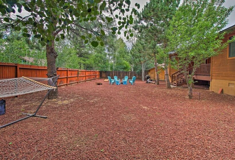 Modern Pinetop Cabin W/ Game Area, Deck + Fire Pit