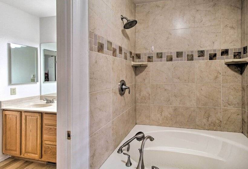 Modern Pinetop Cabin W/ Game Area, Deck + Fire Pit