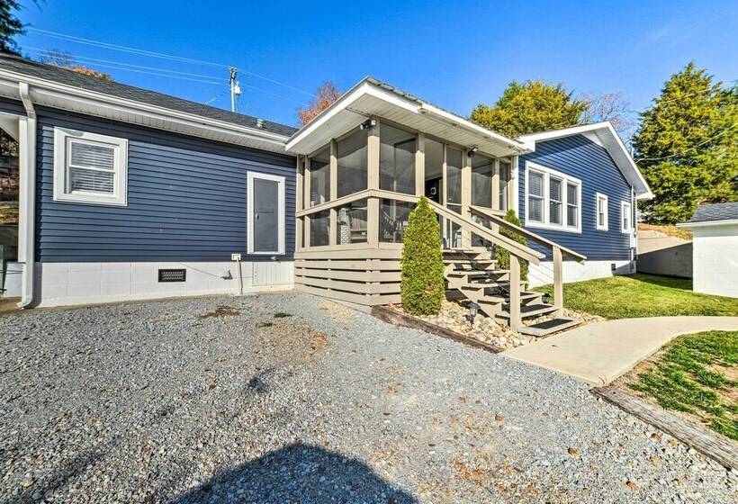 New Concord Lake House W/ Dock + Boat Slip!