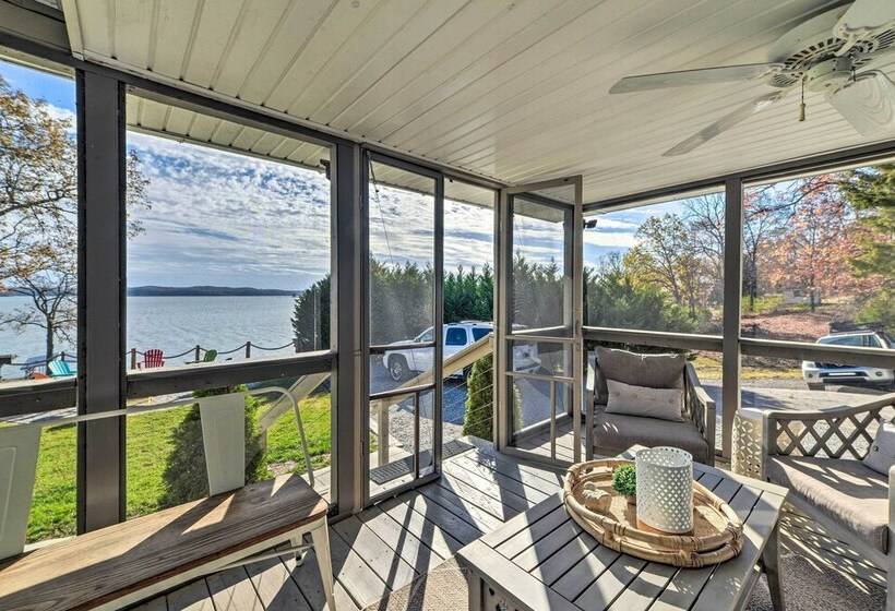 New Concord Lake House W/ Dock + Boat Slip!