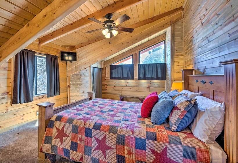 Pet Friendly Cloudcroft Cabin: Walk To Shop, Food
