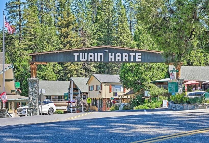 Home W/ Serene Deck In Twain Harte!