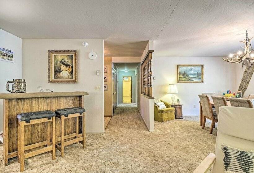 Home W/ Serene Deck In Twain Harte!