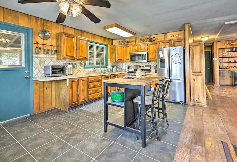 Near Hiking Trails: Woodsy Pine Cabin W/ Fire Pit