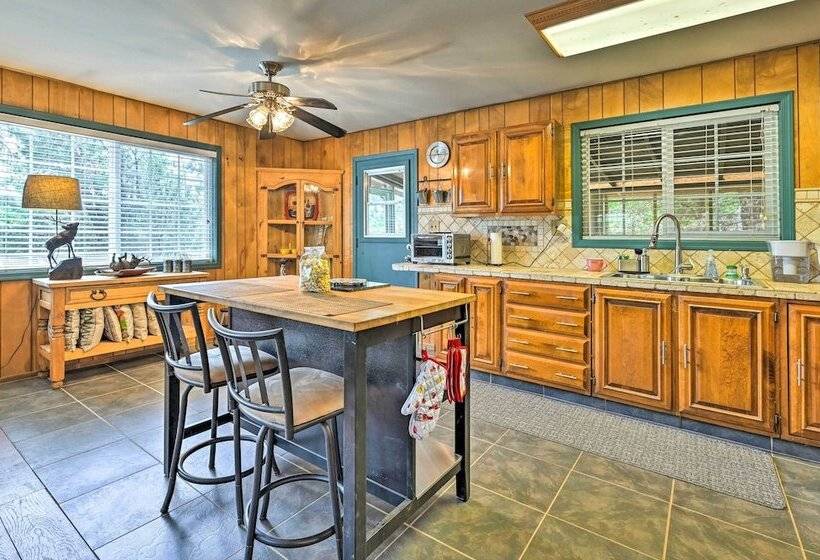 Near Hiking Trails: Woodsy Pine Cabin W/ Fire Pit