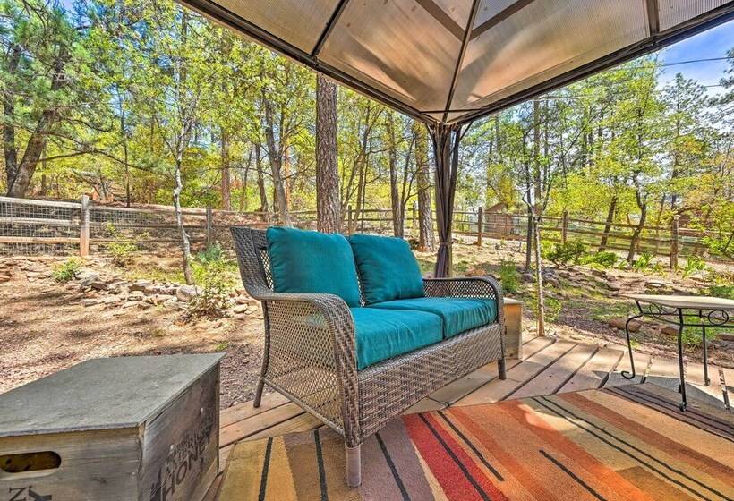 Near Hiking Trails: Woodsy Pine Cabin W/ Fire Pit